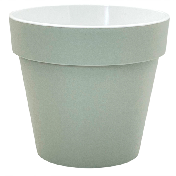 Горшок Протея 3,7л с белой вкладкой Шалфей