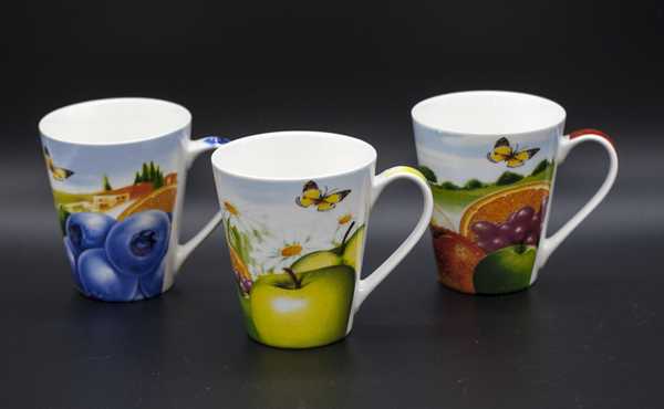 Кружка 350мл конус ЛЕТО (коробке -72 шт)