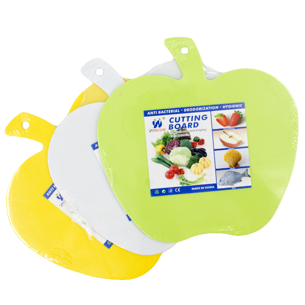 Доска разделочная пластиковая ЯБЛОКО 26*25см