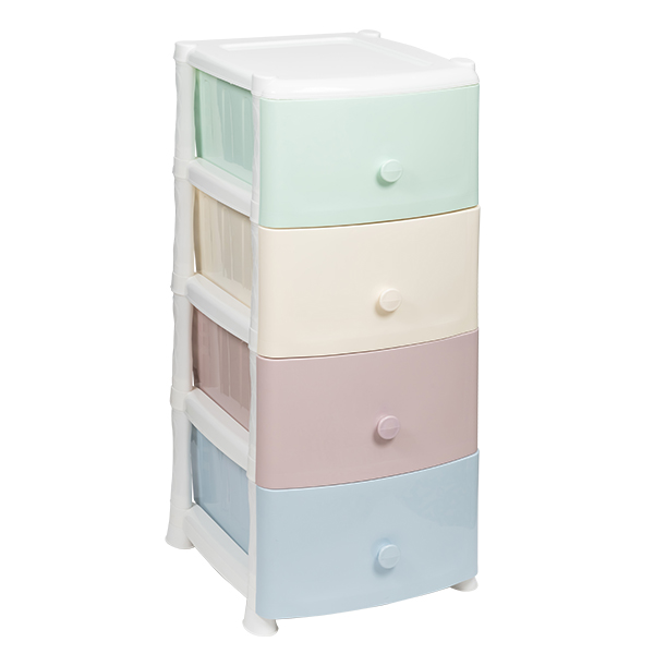 Комод 4-х секц. "Junior" 390х470х950мм  (микс)