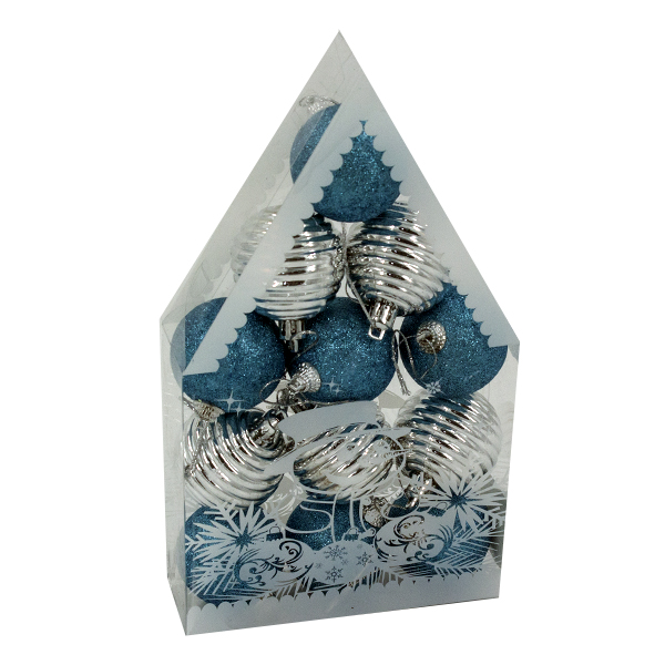 Шары елочные 5см, 12шт