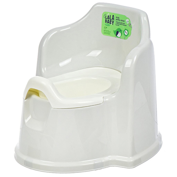 Горшок детский Lalababy Protect Me серое перышко (то)