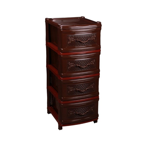 Комод 4-х секционный "Эконом"  (микс)(то)