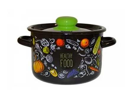Кастрюля эмал цил Healthy food 2,9л ТМ Appetite
