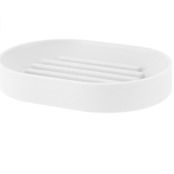 Мыльница Keeplex 12x8,3x2см белое облако (то)