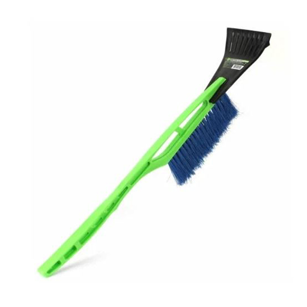 Щетка со скребком Oktan для твердого льда зеленая, 500см