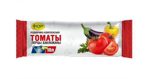 Удобрение сухое Фаско минеральное Томаты водорастворимое 10гр