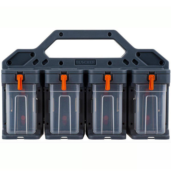 Органайзер Blocker Expert (8 модулей) универсальный серо-свинц./оранж. (то)