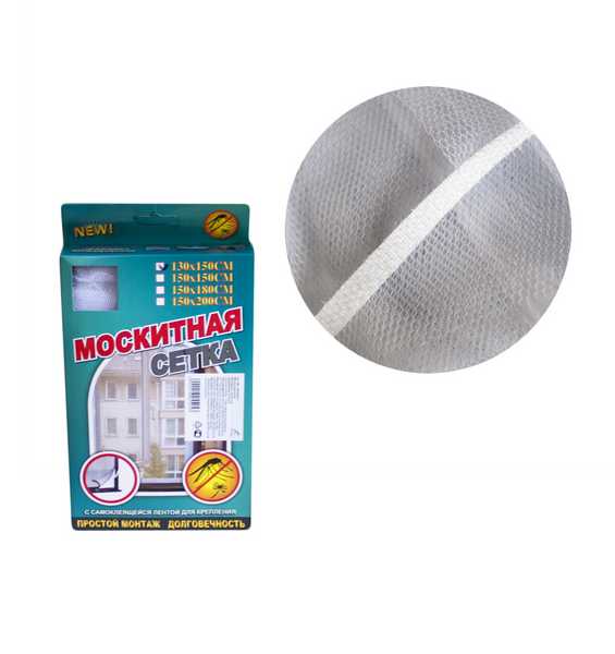 Сетка москитная на окно 130*150см (коробка)