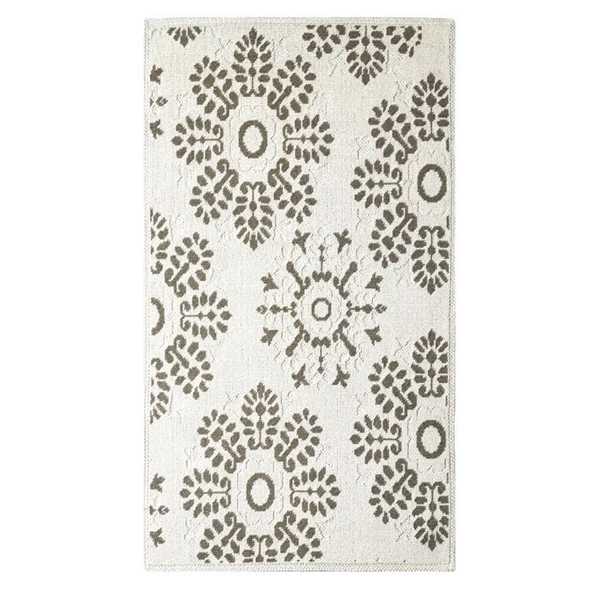 Комплект из 2 ковриков Pamuklu (хлопок), 60х100 (60х50), MV522 кремовый