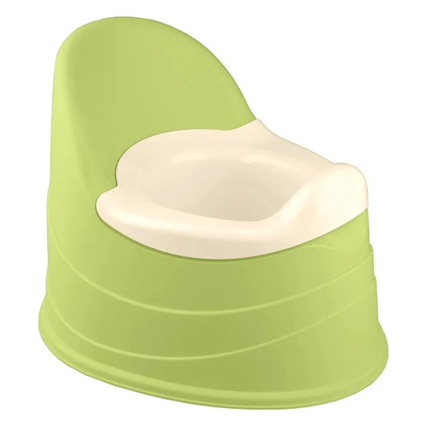 Горшок детский со вставкой (салатовый) (то)