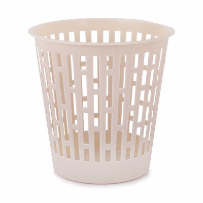 Корзина для мусора "Матрица" 9л (бежевый) (то)