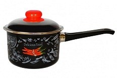 Ковш эмал 1,5л цил с/кр Chilli ТМ Appetite