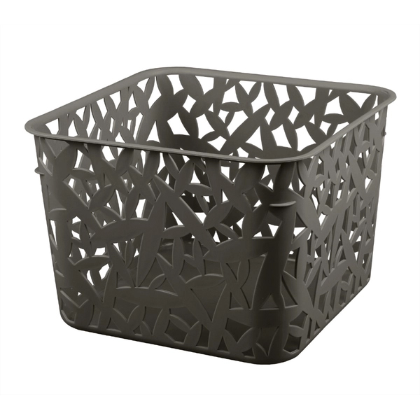 Корзинка универсальная 205х205х145мм XXL серый (то)
