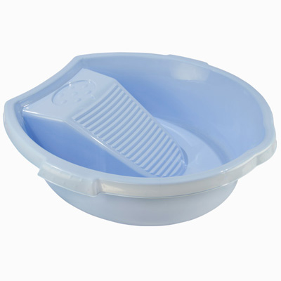 Таз 10л для стирки "Хозяюшка" (микс)(то)