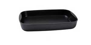 Противень 365х260х55мм, АП (темный мрамор)