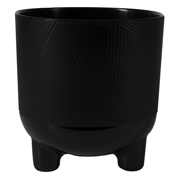 Горшок Фита 1,45л с вкладкой Черный