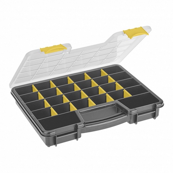 Органайзер "WORKER" 13", 330х260х50мм (Серый)(то)