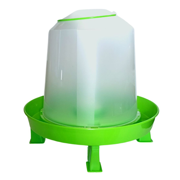Поилка для птиц 10л с пробкой на ножках