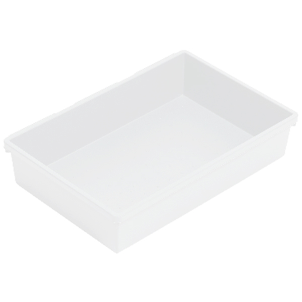 Лоток для хранения широкий 240х160х50мм (прозрачный) (то)