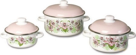 Набор  кастр. АЗАЛИЯ  №08 (1,5л/3,0л/5,0л)