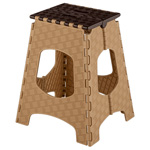 Табурет складной большой (бежевый)