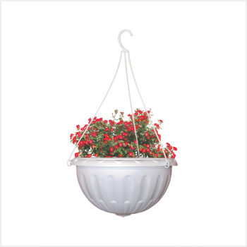 Горшок-Кашпо "Джулия" подвесной 3,5л.(белый)(то)