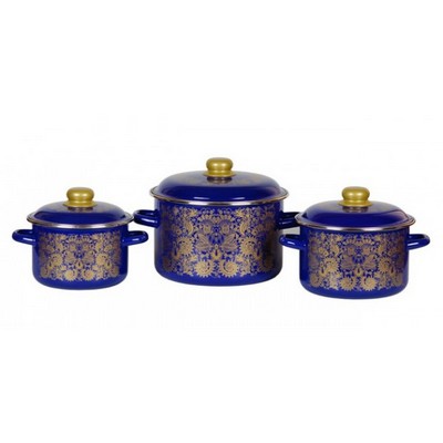 Кастрюля 2л цилиндр. УЗОР глубок.