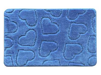 Комплект из 2 ковриков  NADA 50х80 (U 50х40), 3007, синий, L CADESI Турция