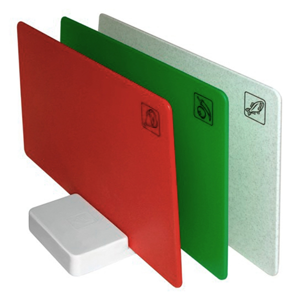 Набор разделочных досок на подставке