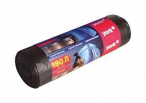 Мешок строительный для мусора "YORK" 180 л. (10 шт.)