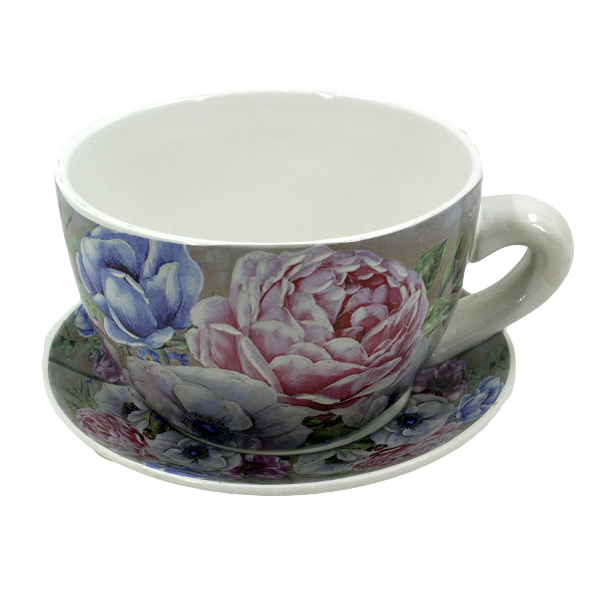 Горшок керамический 20*12см