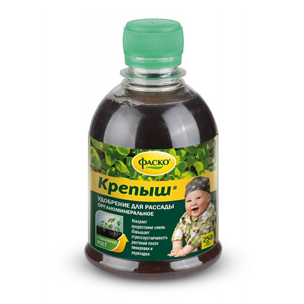 Удобрение жидкое Фаско Крепыш органоминеральное для рассады 250мл