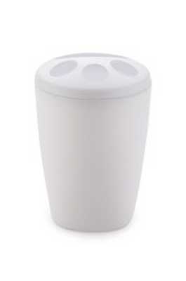 Подставка для зубных щеток "Aqua" (снежно-белый) (то)