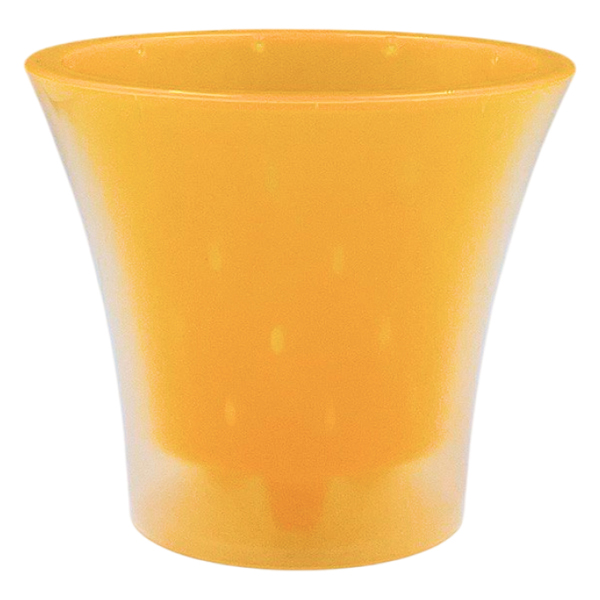 Горшок Ванда 1,2л с вкладкой Желтый