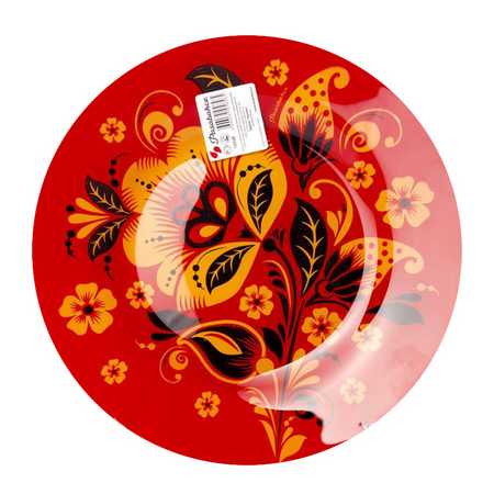 Тарелка ХОХЛОМА упрочн. 260 мм.