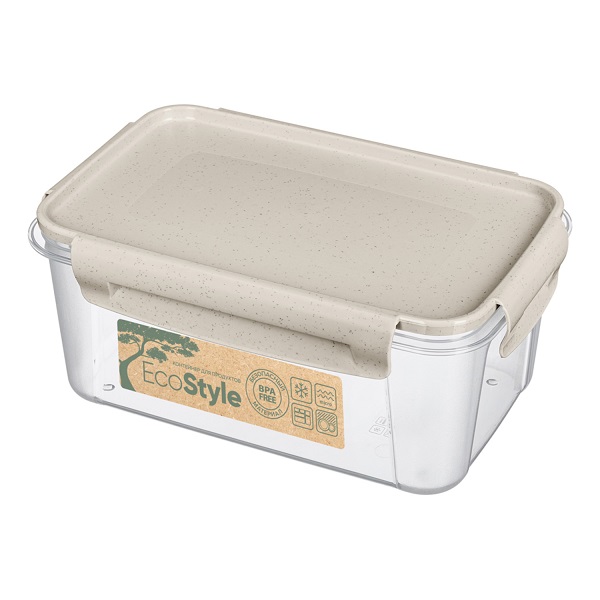 Контейнер для продуктов LOCK&OK 1,1л св. бежевый (то)