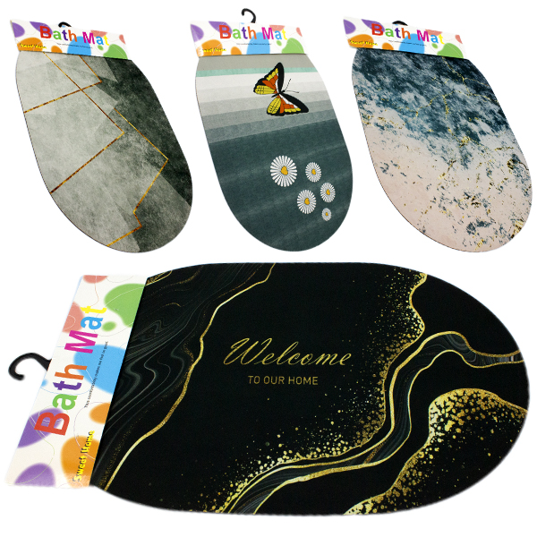 Коврик в ванную комнату 38*58см