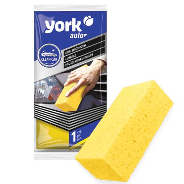Губка для мытья автомобиля YORK 