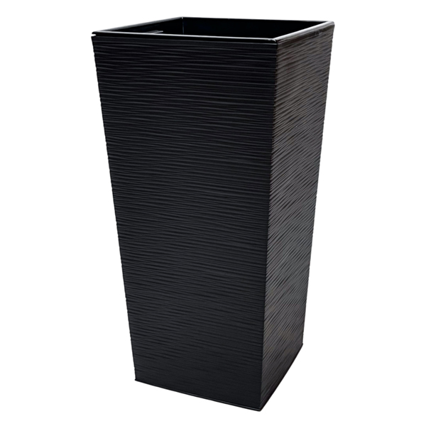 Горшок Финезия джут 43л с вкладкой Черный