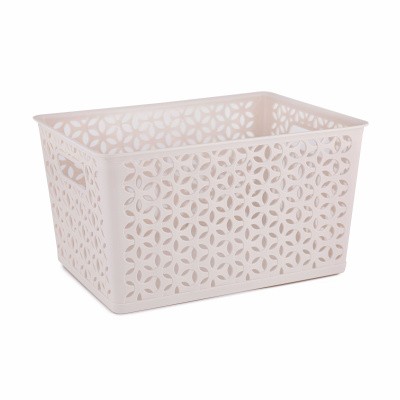 Корзина "Мираж" 380х285х210мм (бежевый)(то)