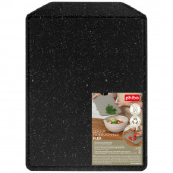 Доска разделочная "FLEX" 350х260мм (Черный гранит)(то)