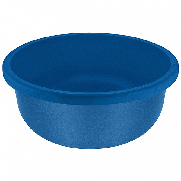 Таз круглый 6,5л Rock'n'Roll индиго (то)