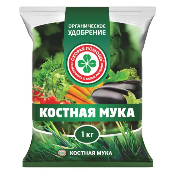 Органическое удобрение "Костная мука" Скорая помощь 1 кг