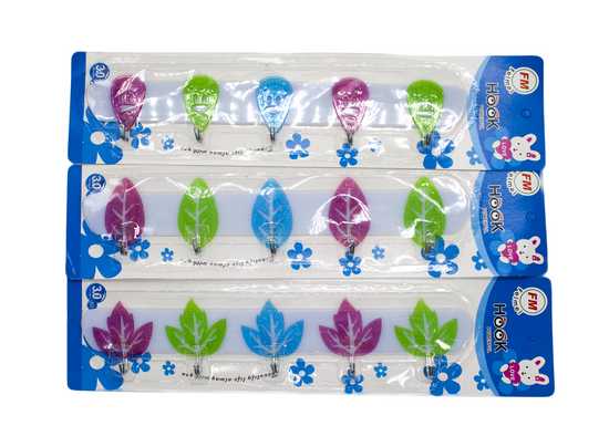 Планка ЛИСТОЧЕК с 5 крючками