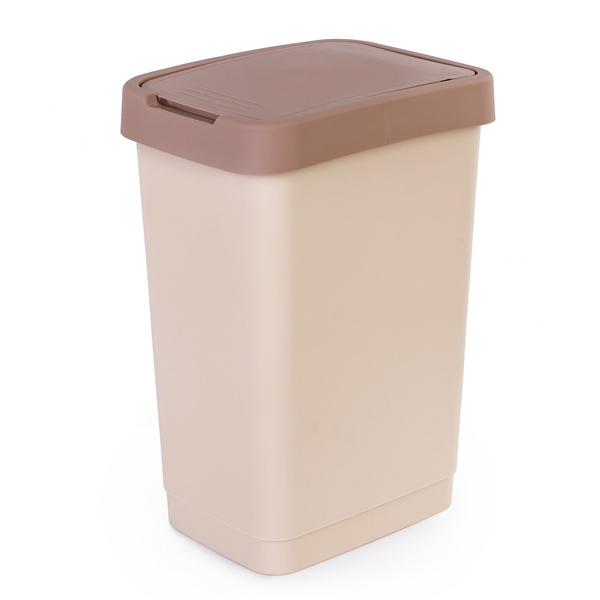 Контейнер для мусора 25л (бежевый)(то)