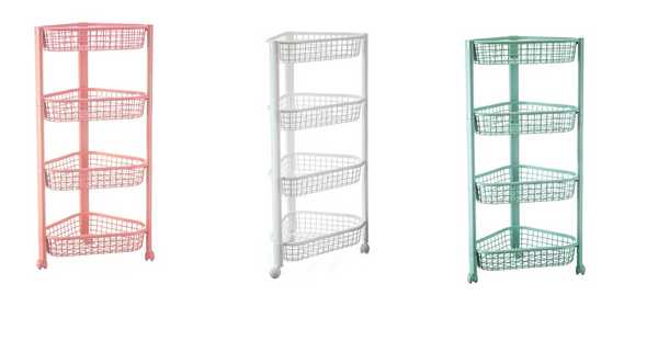 Полка угловая ЕВРО (4 секции) (то)