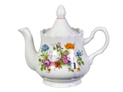 Чайник 800см3 Романс "Букет цветов"