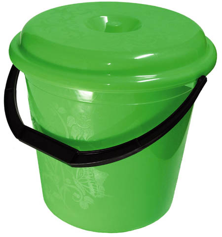 Ведро 15л. мерное с крышкой (то)