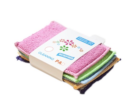 Набор салфеток для стеклокерамики 5шт., микрофибра ( 120шт )